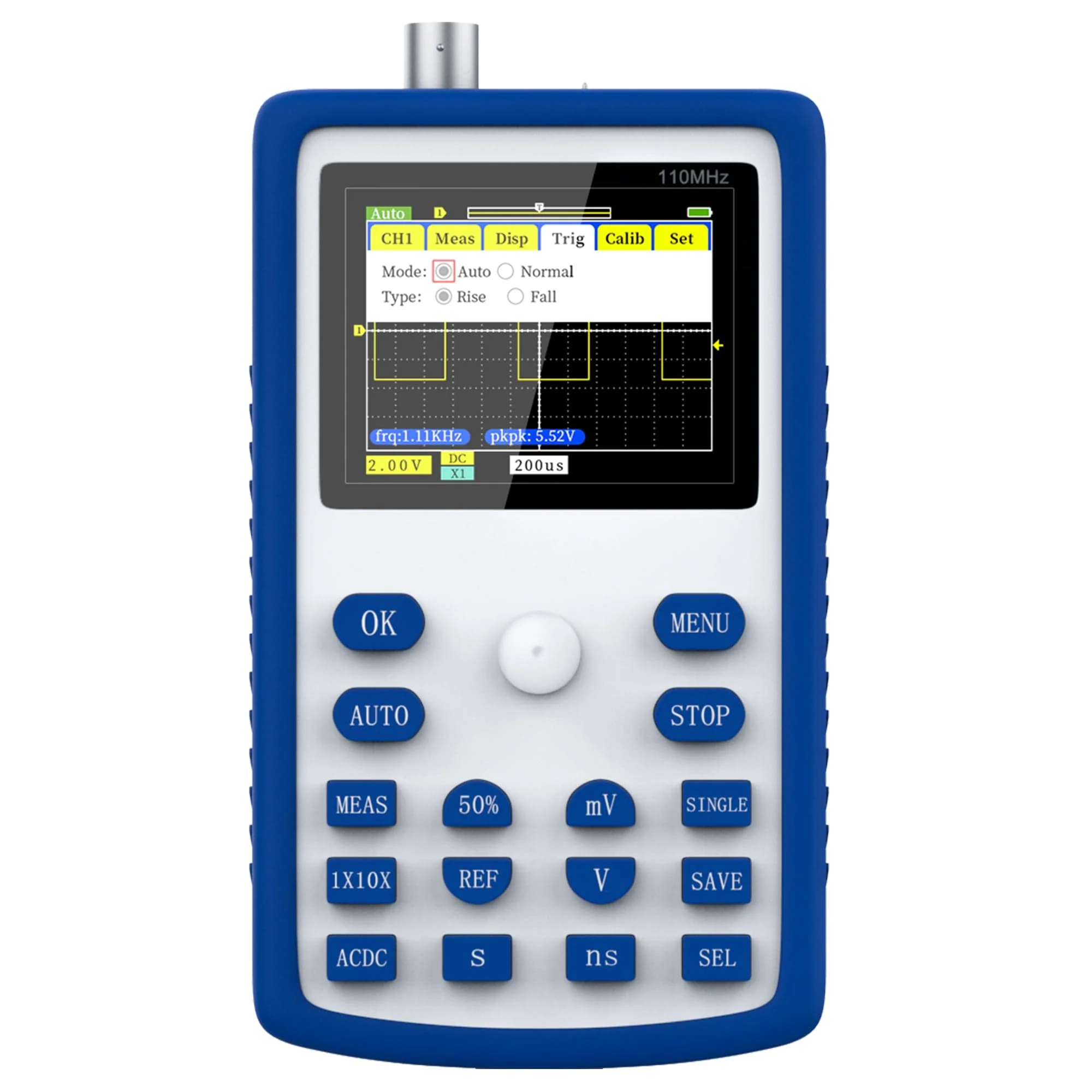 FNIRSI® 1C15 110MHz 500MS/s Handheld Mini Digital Oscilloscope - Image 3
