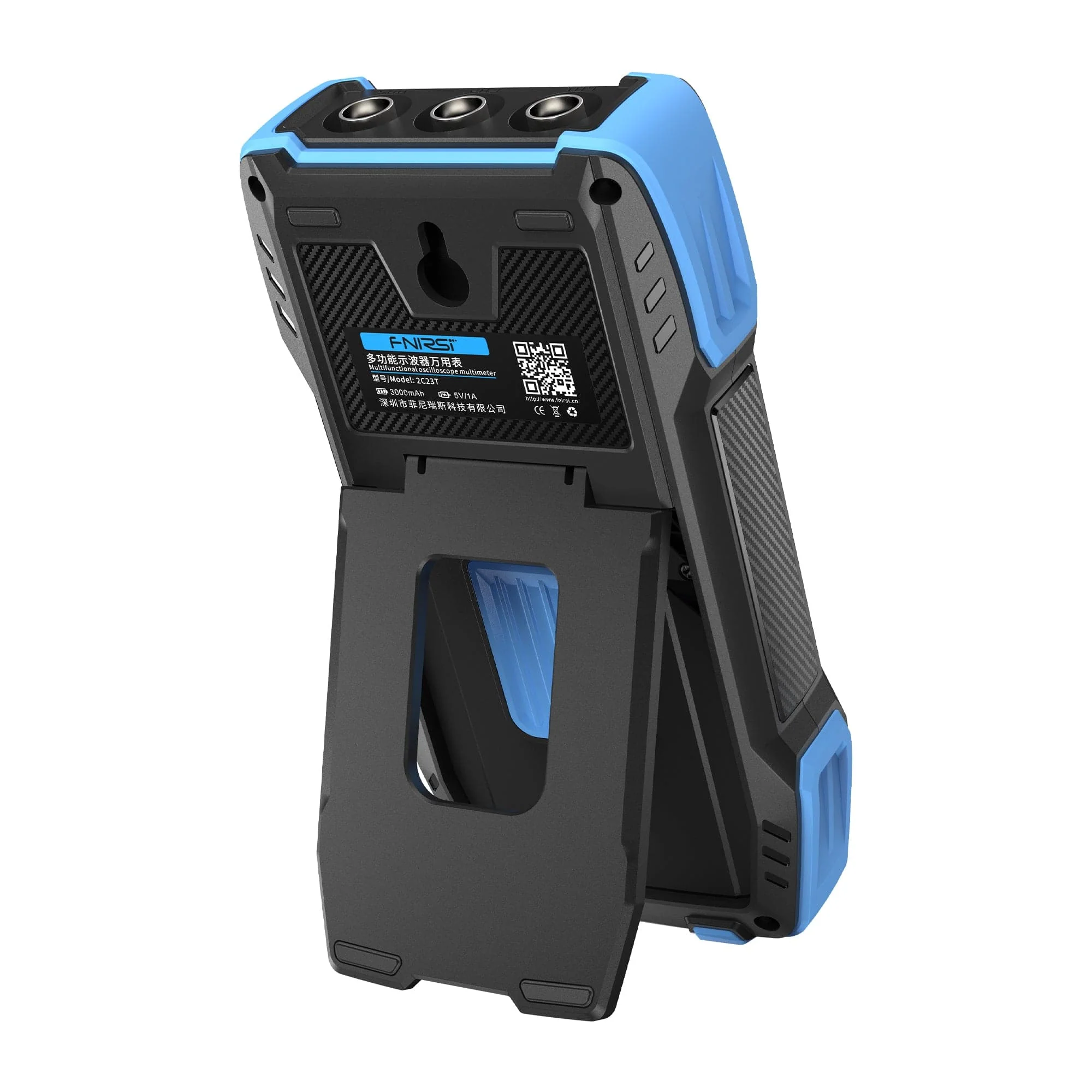 FNIRSI® 2C23T Handheld Dual Channel 3-in-1 10MHz 50MS/s Oscilloscope Multimeter DDS Function Generator - Image 3