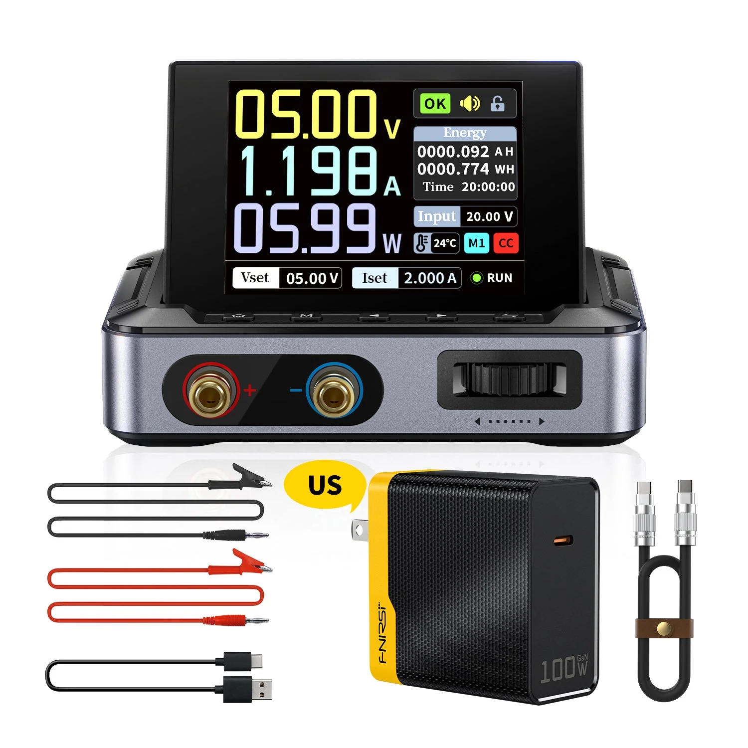 FNIRSI® DPS-150 Mini DC Adjustable CNC Programmable Regulated Switching Power Supply - Image 10