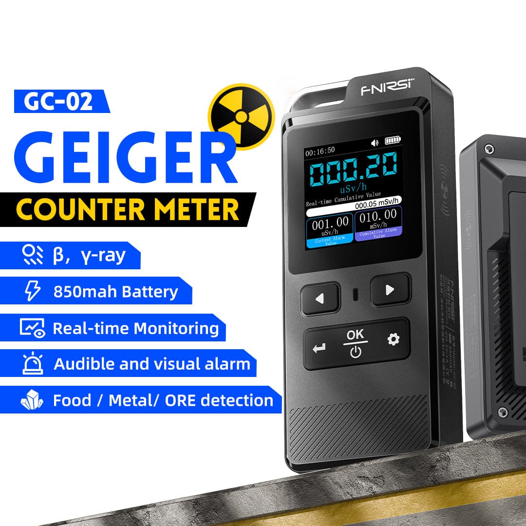 FNIRSI® GC-02 Geiger Counter Nuclear Radiation Detector - Image 3