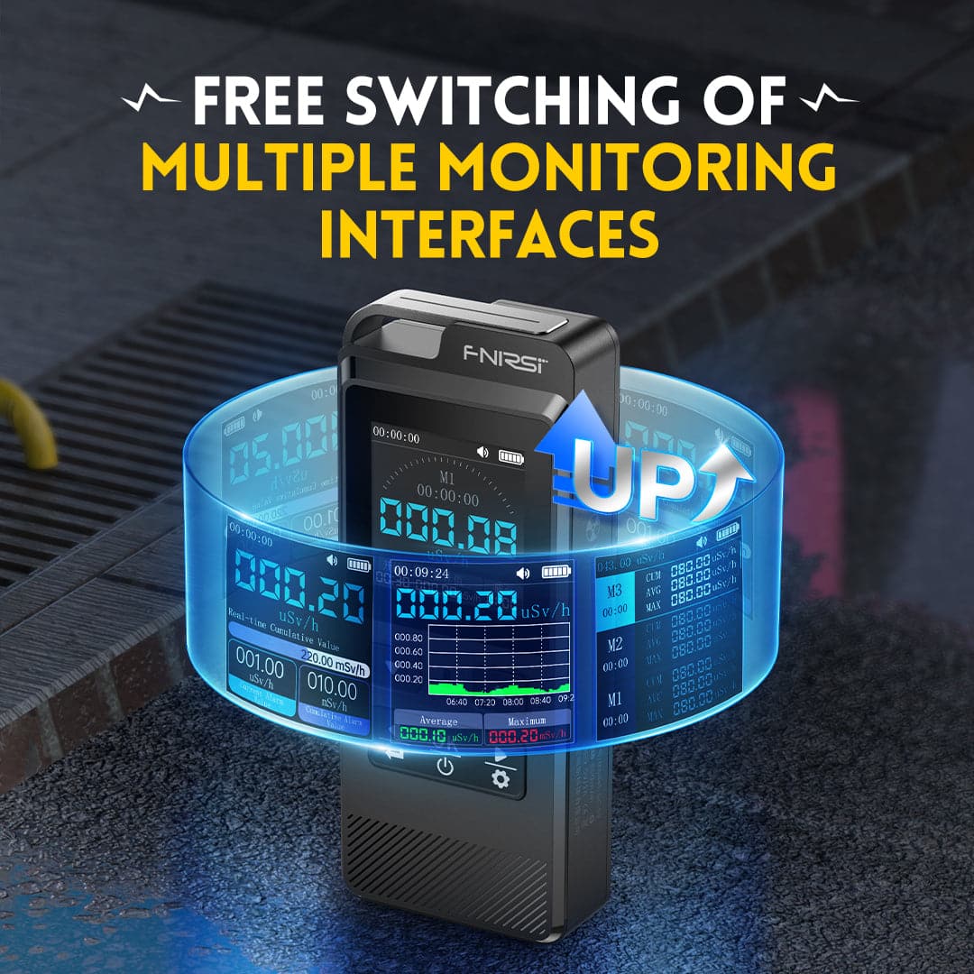 FNIRSI® GC-02 Geiger Counter Nuclear Radiation Detector - Image 4