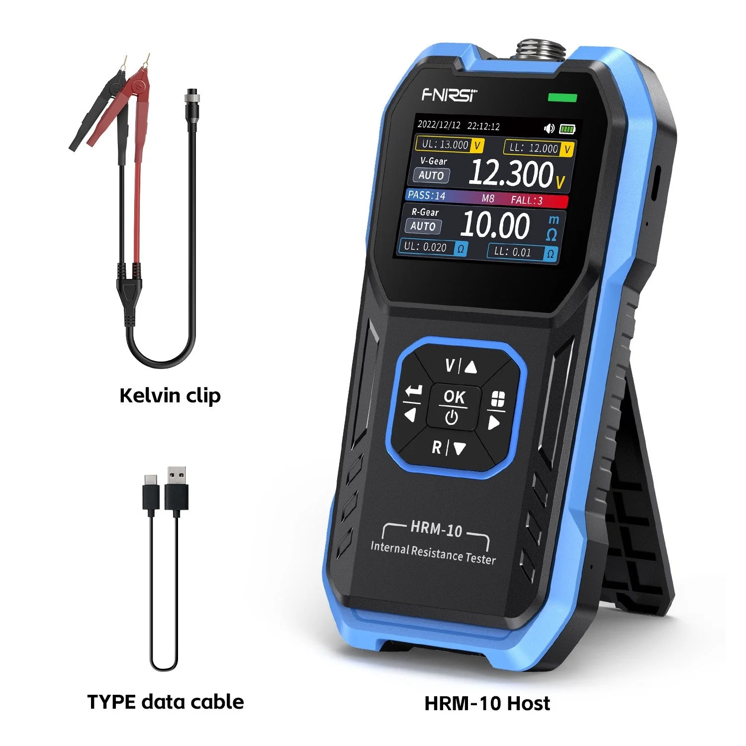 FNIRSI® HRM-10 Battery Voltage Internal Resistance Tester - Image 8