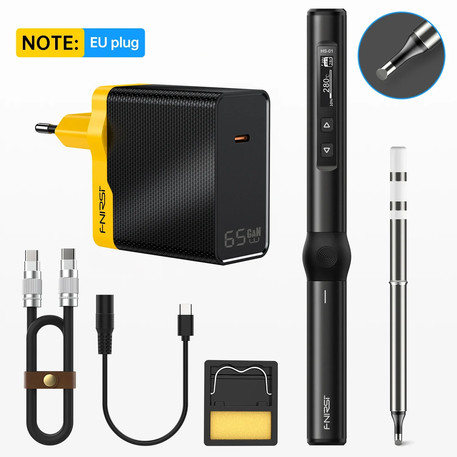 FNIRSI® HS-01 Intelligent Soldering Iron - Image 14