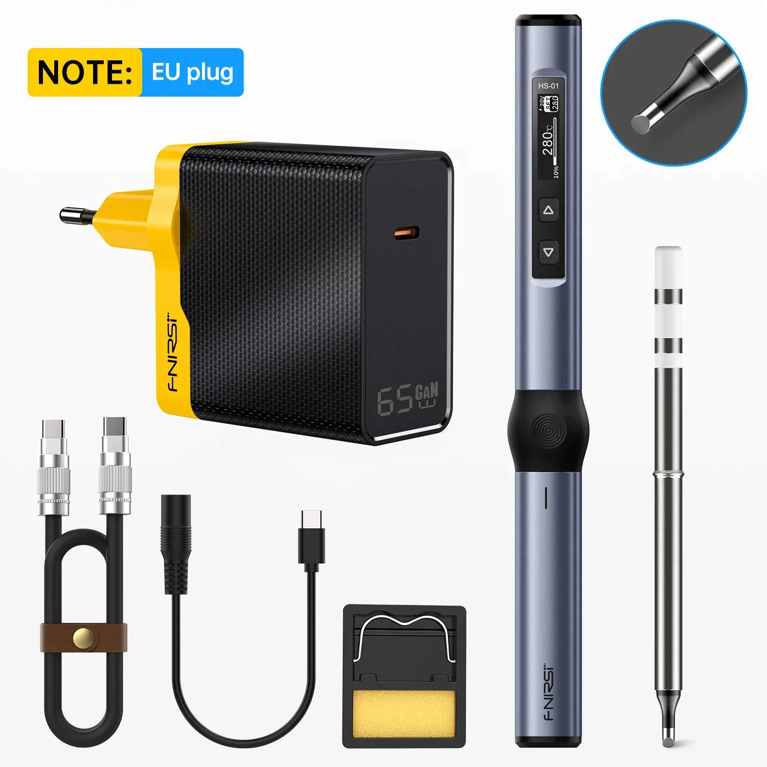 FNIRSI® HS-01 Intelligent Soldering Iron - Image 16
