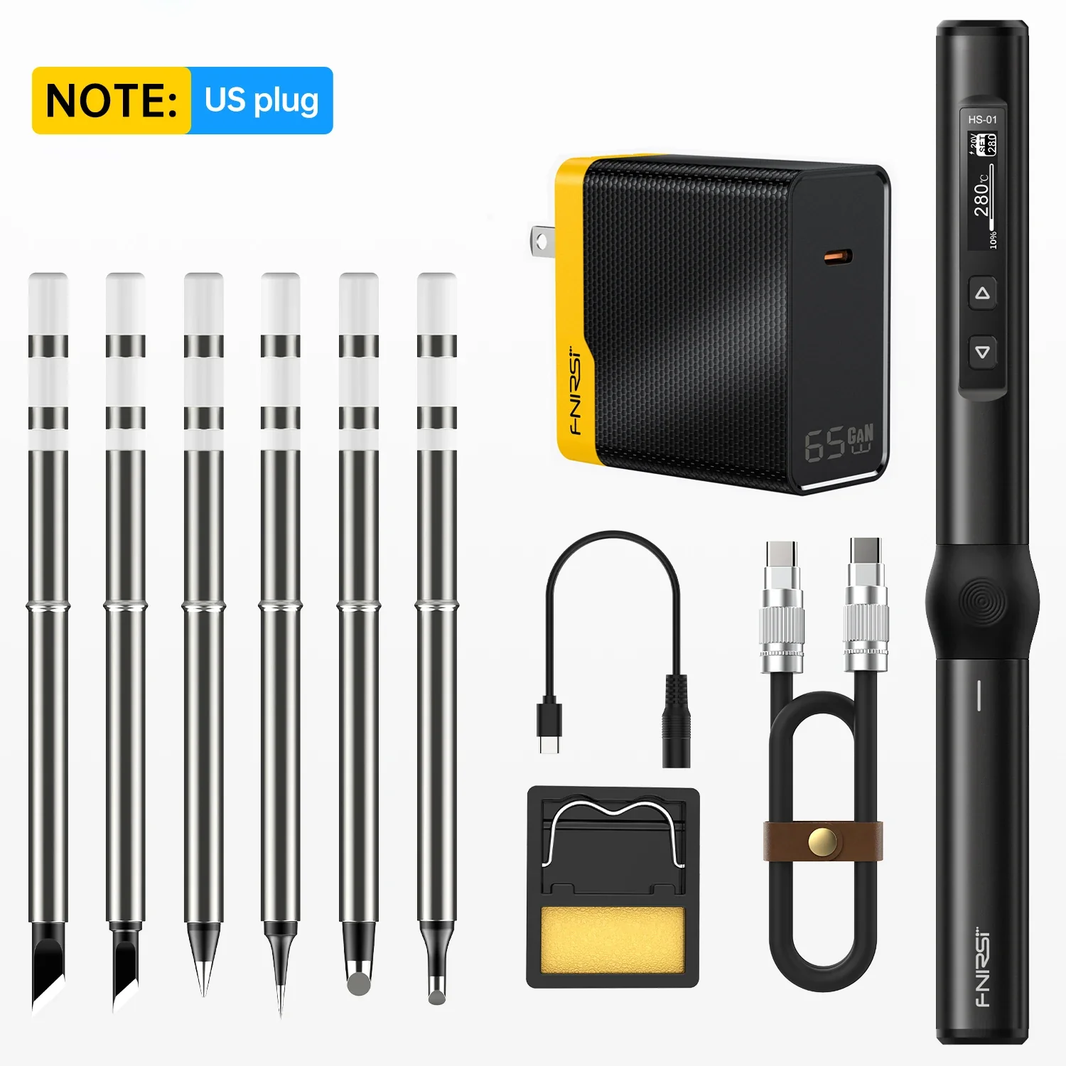 FNIRSI® HS-01 Intelligent Soldering Iron - Image 17