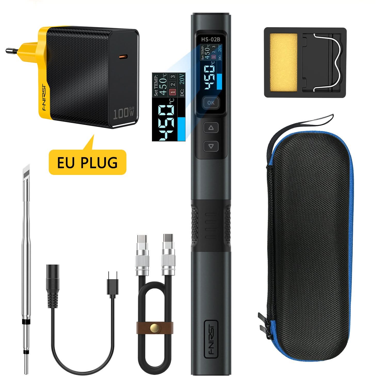 FNIRSI® HS-02 Intelligent Soldering Iron - Image 19