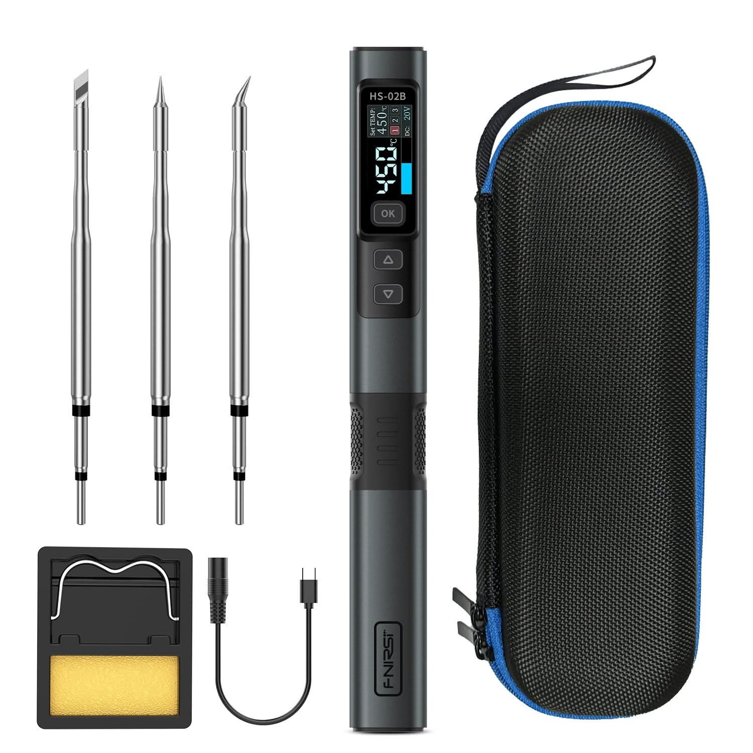 FNIRSI® HS-02 Intelligent Soldering Iron - Image 21