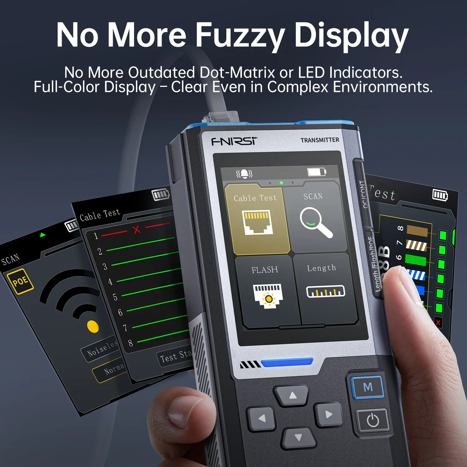 FNIRSI® LPM-10A Multifunctional Network Cable Tracker - Image 4