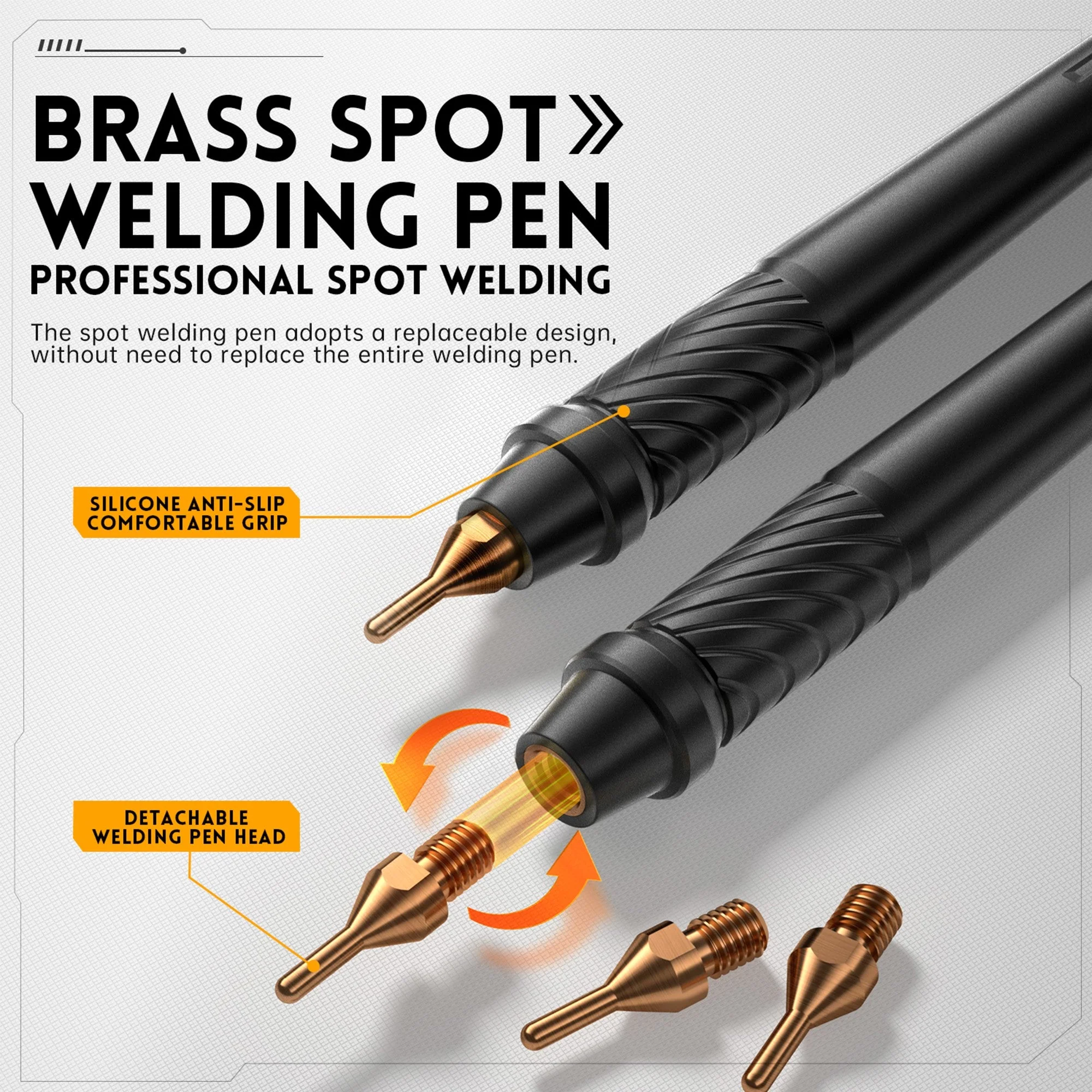 FNIRSI® SWM-10 Portable Intelligent Color Screen Spot Welding Machine - Image 6