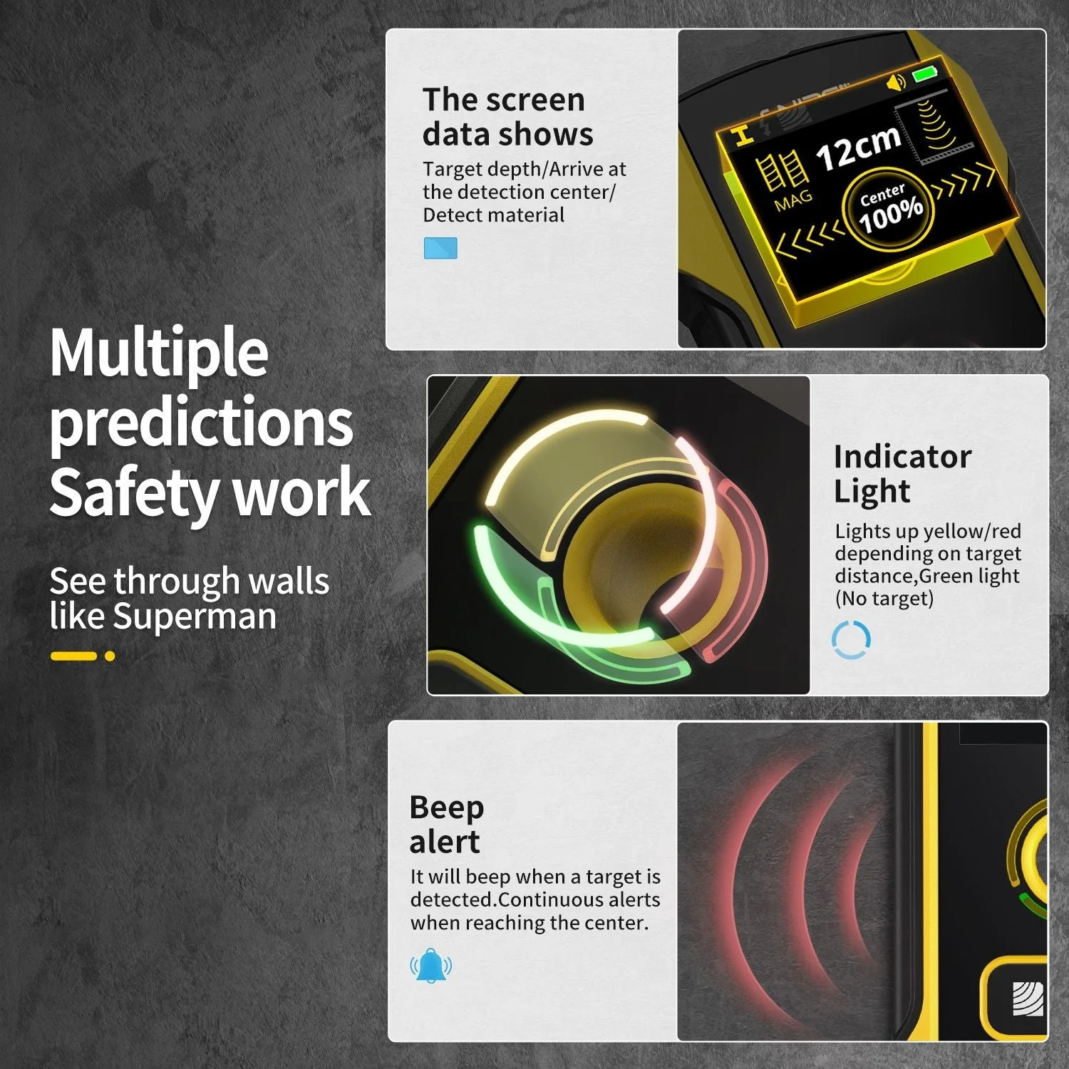 FNIRSI® WD-02 Wall Detector Scanner - Image 8